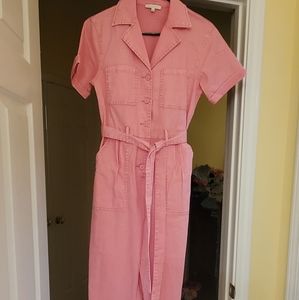 Skies Are Blue Jumpsuit Pink Size Small